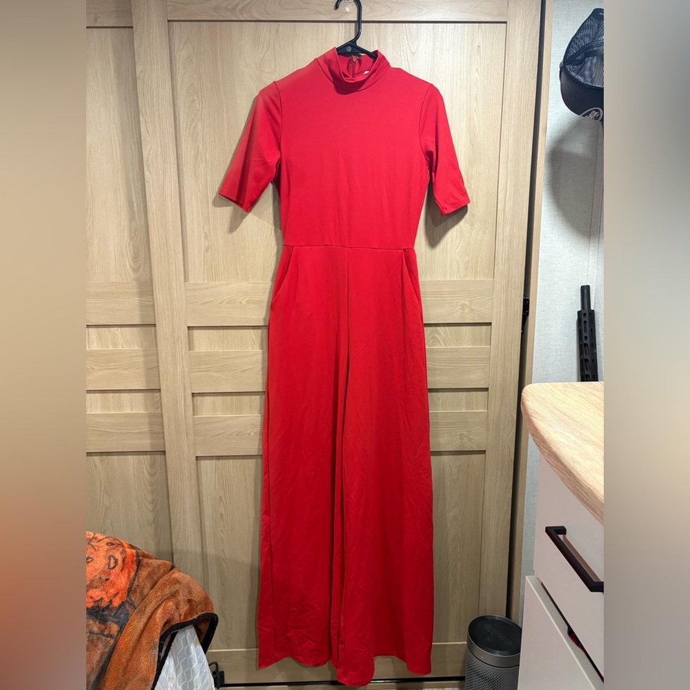 Women’s Red Jumpsuit
